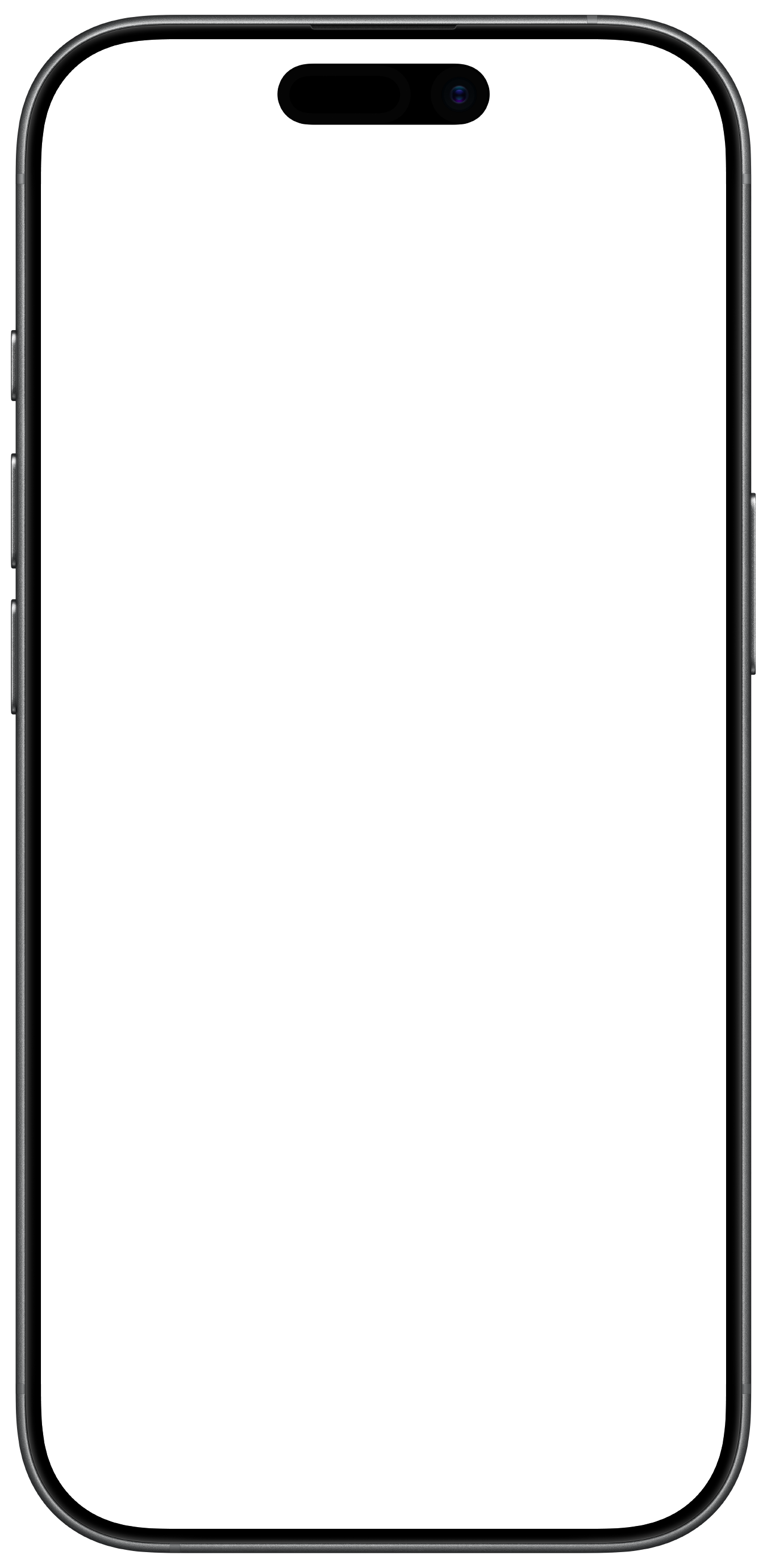 iPhone 17 Black Portrait mockup