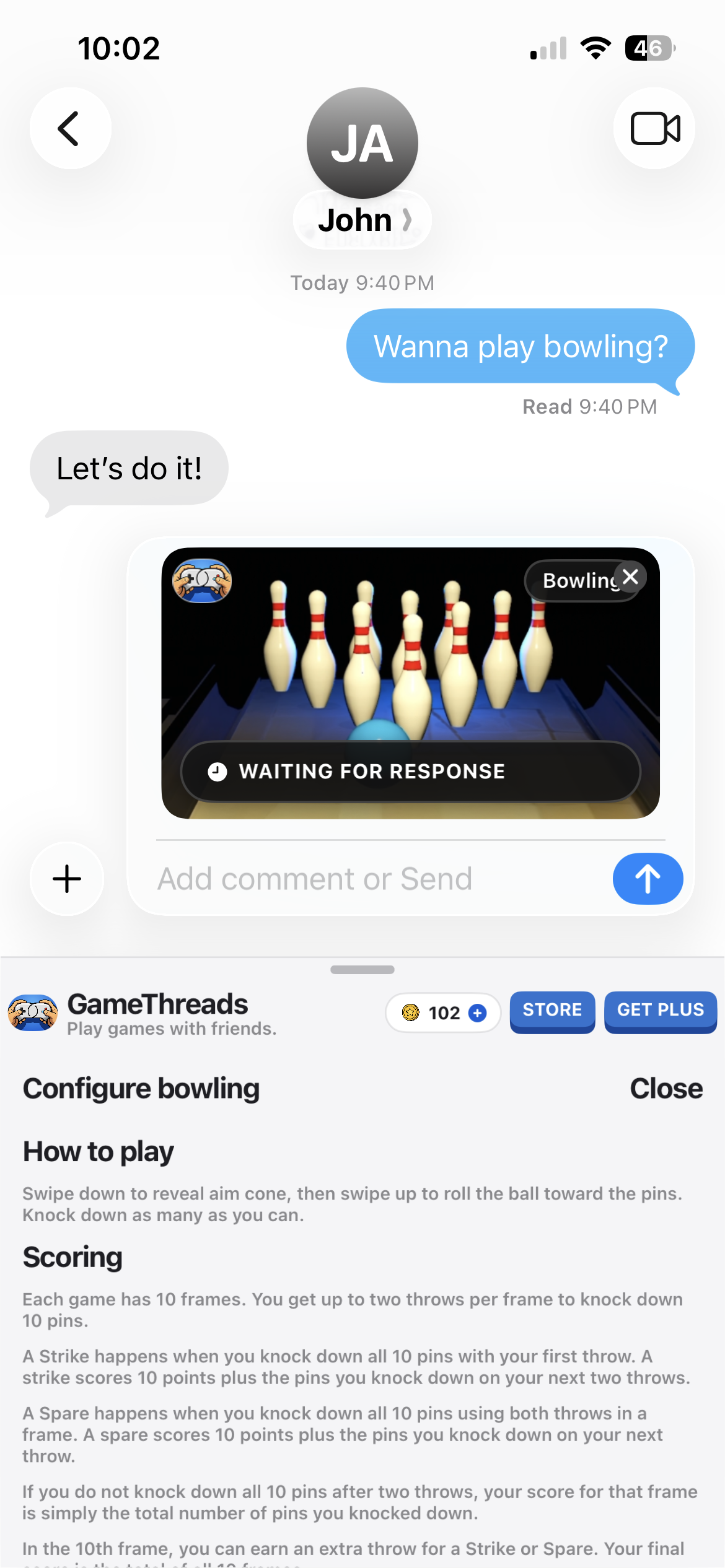 GameThreads app screenshot 4